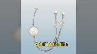 Sécurité du filtre en ligne IV de 0,2 micron