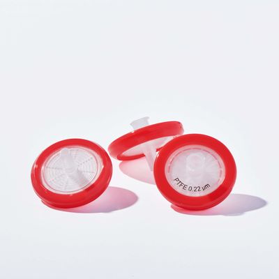 qualité  Non Sterile Hydrophilic Disc Filter HPLC Certified PTFE Syringe Filters 0.22 Micron usine