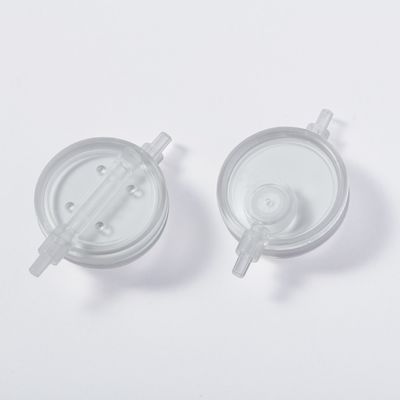 Filtre intraveineux jetable en ligne avec connexion d'entrée/sortie du tube d'infusion
