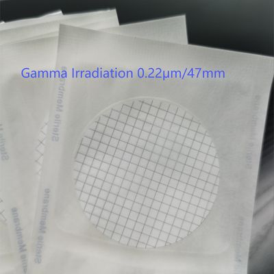 0.22um 47 mm MCE stérile CN-CA Microporeuse Membrane de filtre pour le test de limite microbienne