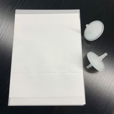 Filtre à membrane PTFE à filtration stérile résistance à haute pression 0,22 Um